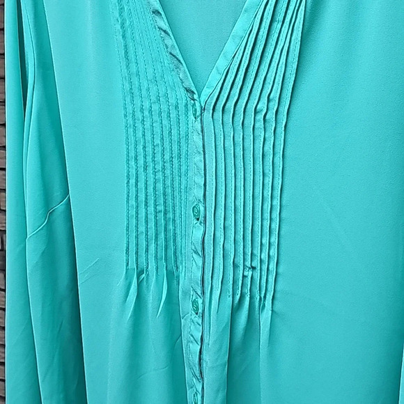 Karen Scott Woman Blouse Sz 1X Like New - Picture 4 of 9